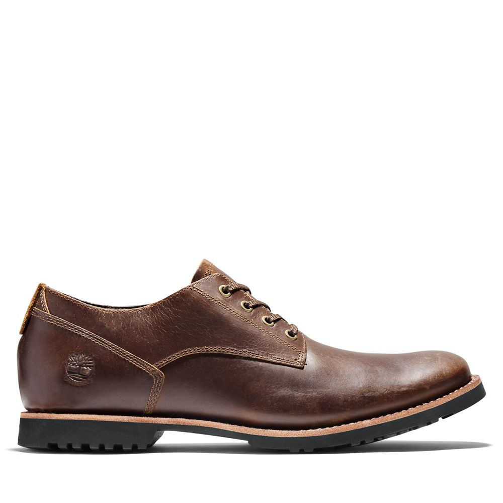 Timberland Mens Oxford Shoes Kendrick Waterproof - Brown - India XJ8241375